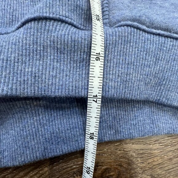 Nike Dri-Fit Cropped Training Hooded Sweatshirt, Blue, Sz M, Athletic, Workout - Picture 11 of 12